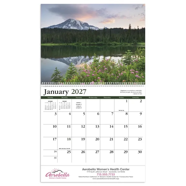 Products Contemplations Appointment Calendar - Spiral