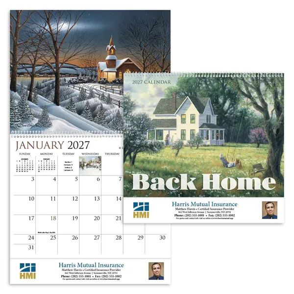 Products Back Home Appointment Calendar - Spiral