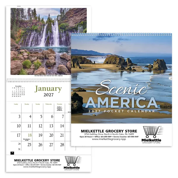 Products Scenic America® Pocket Calendar