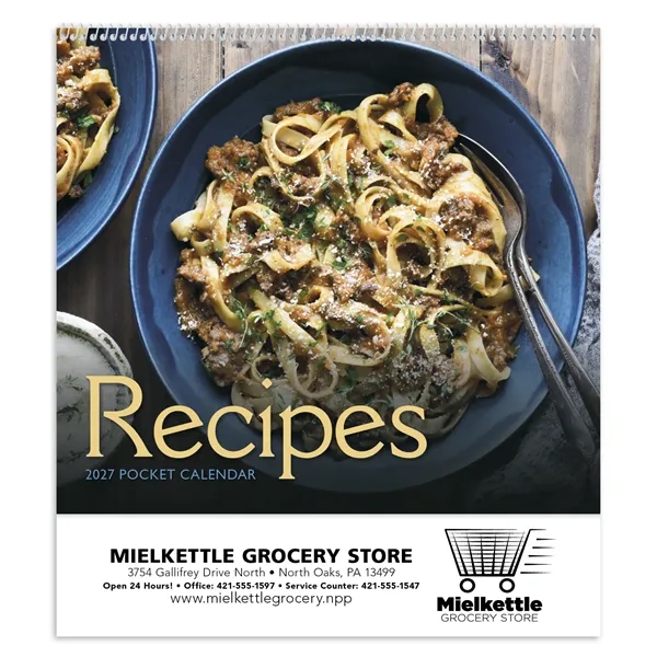 Products Recipe Pocket Calendar