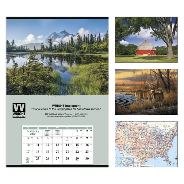 Triumph® Calendars Jumbo Hanger (12-Month) Calendar