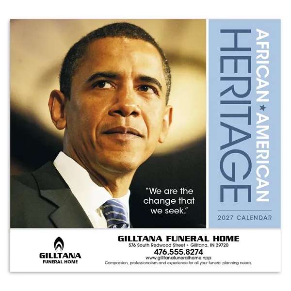 Triumph® Calendars African-American Heritage Barack Obama...