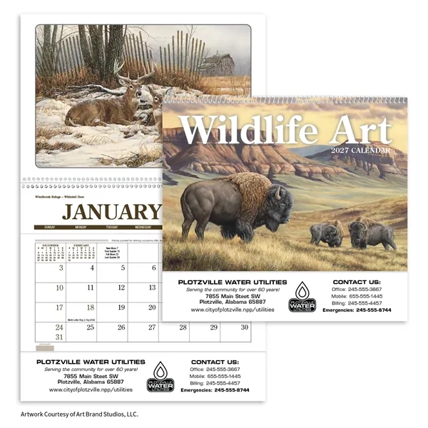 Triumph® Calendars Wildlife Art Pocket Calendar