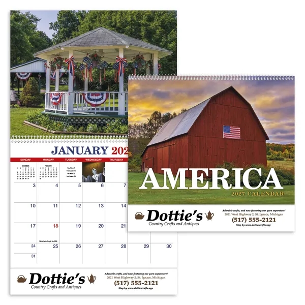 Products America Appointment Calendar - Spiral