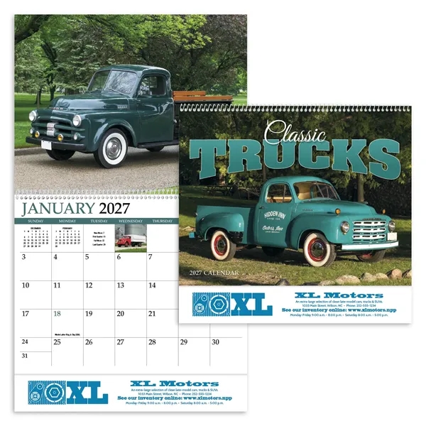 Products Classic Trucks Appointment Calendar - Spiral
