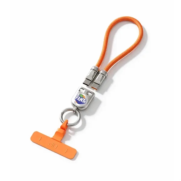 2 in 1 Wrist Lanyard & Charging Cable
