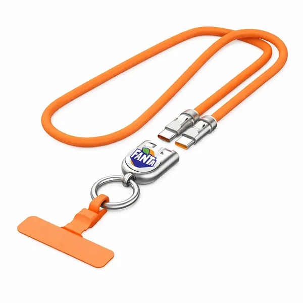2 in 1 Neck Lanyard & Charging Cable