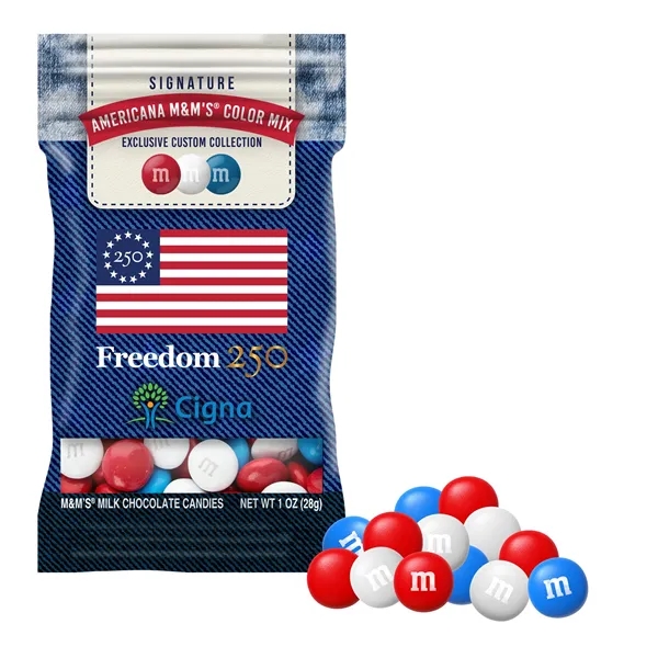 Freedom250 1 oz. M&M'S in Full Color Digibag