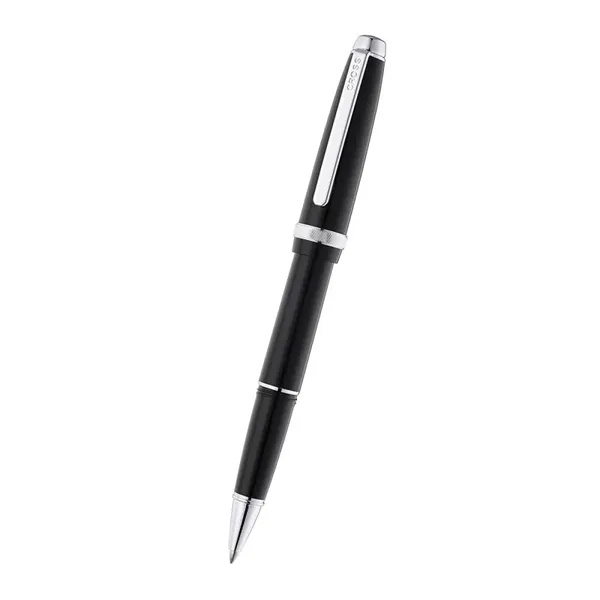 Lume Obsidian Black with Polished Chrome Ballpoint Pen