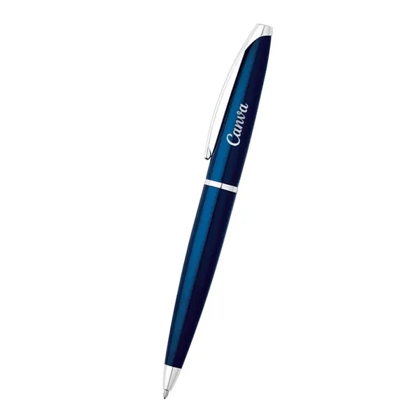 Cross ATX® Translucent Blue Lacquer Ballpoint Pen