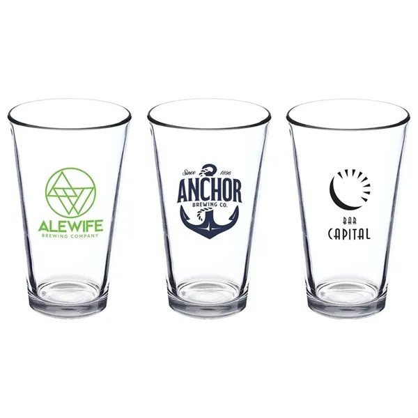 Thirsty 16 oz Pint Glasses