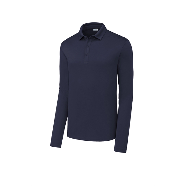 Sport-Tek Posi-UV Pro Long Sleeve Polo. - Sport-Tek Posi-UV Pro Long Sleeve Polo. - Image 18 of 34