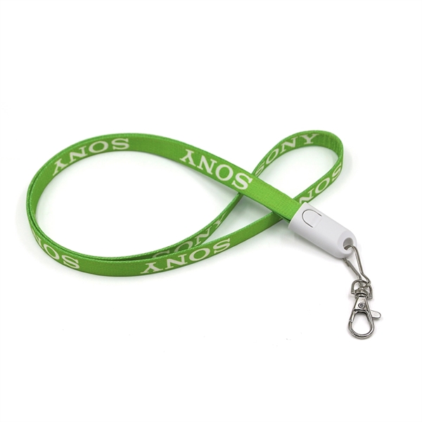 2-in-1 Lanyard Charging Cable - 2-in-1 Lanyard Charging Cable - Image 8 of 8