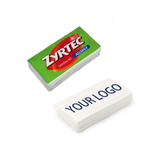 Custom Pocket Tissue Or Facial Tissue Or Tissue Pack - Custom Pocket Tissue Or Facial Tissue Or Tissue Pack - Image 0 of 3