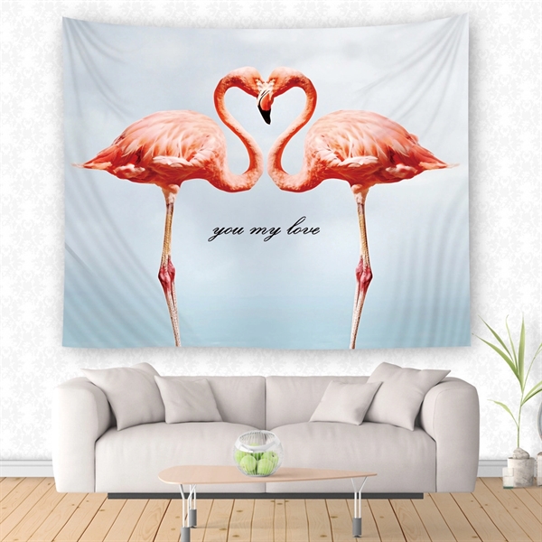 Flamingo Wall Tapestry - Flamingo Wall Tapestry - Image 3 of 6