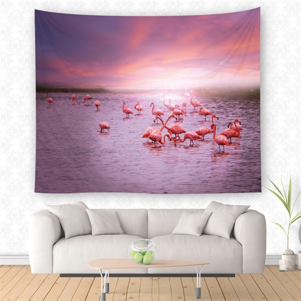 Flamingo Wall Tapestry - Flamingo Wall Tapestry - Image 4 of 6