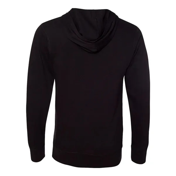 J. America Unisex Jersey Sport Lace Hooded Pullover