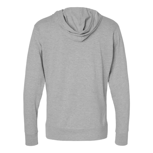 J. America Unisex Jersey Sport Lace Hooded Pullover