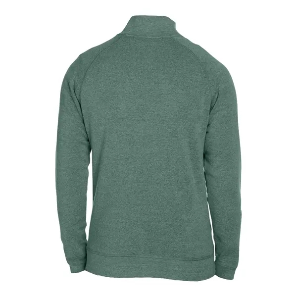 J. America Men's Triblend Quarter-Zip Sweatshirt