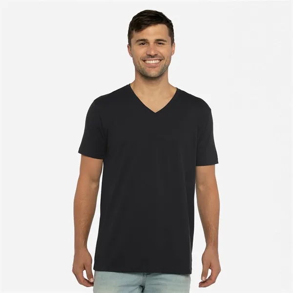 Unisex Sueded Cotton/Poly V-Neck