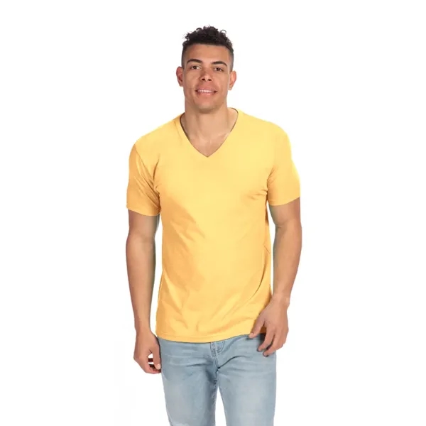 Custom Men's CVC V-Neck