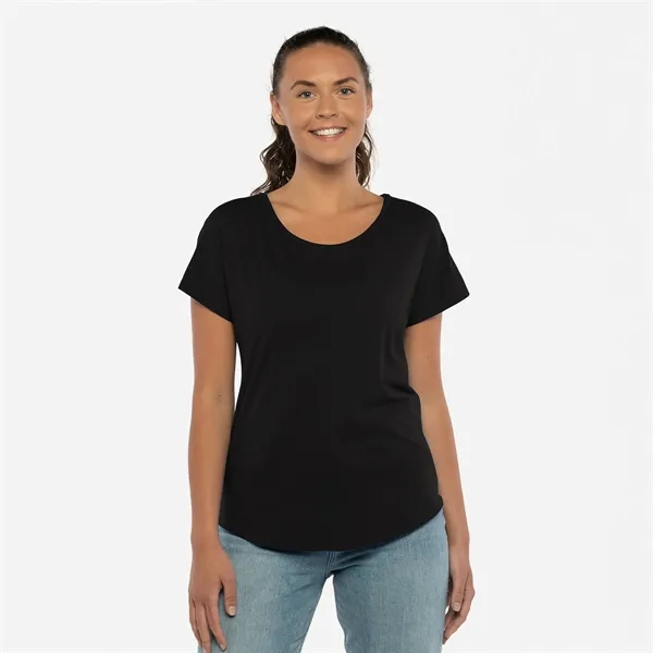 Women's LightweightCotton/Poly Dolman T-Shirt