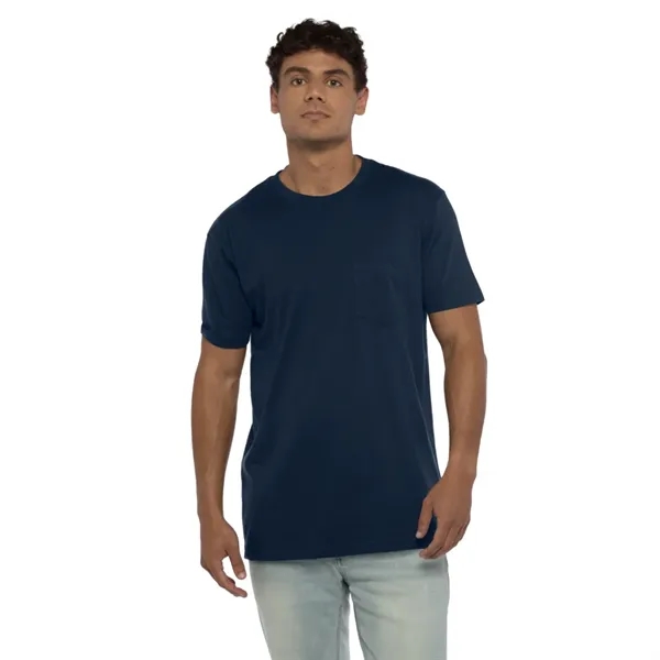 Custom Unisex Cotton Pocket T-Shirt