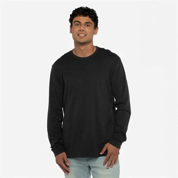 Unisex Sueded Cotton/Poly Long Sleeve T-Shirt