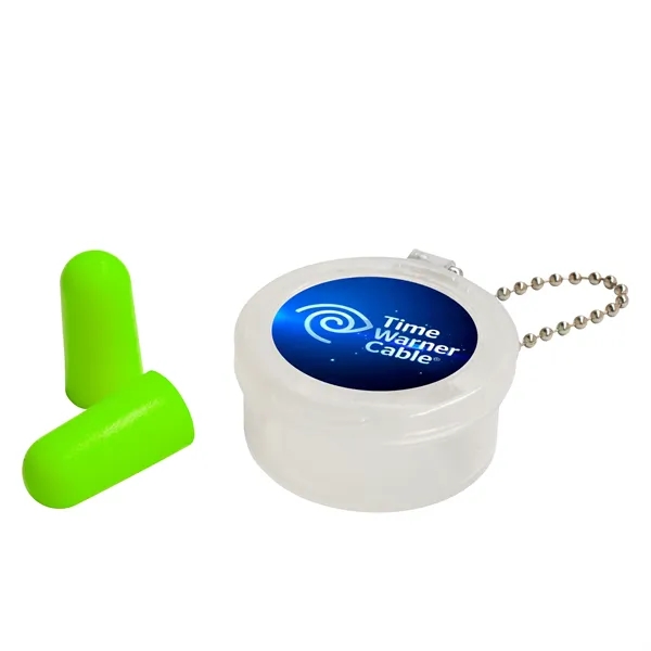 Custom Round Case Ear Plugs