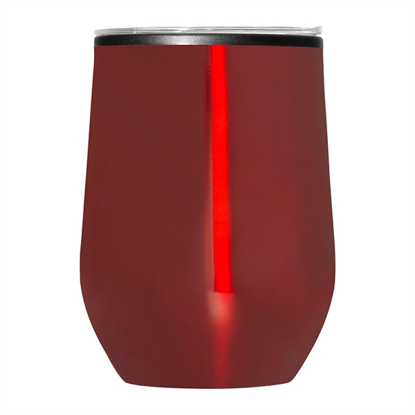 12 oz. Budget Stemless Wine Tumbler with Lid - 12 oz. Budget Stemless Wine Tumbler with Lid - Image 3 of 5