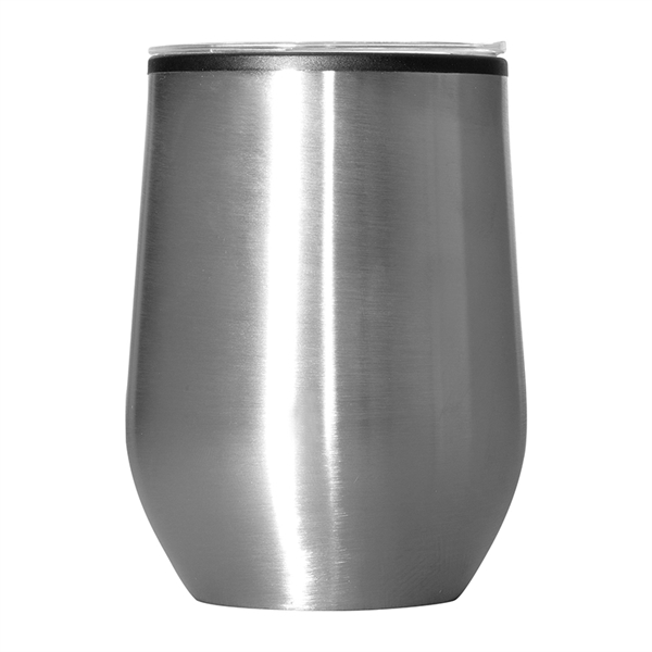 12 oz. Budget Stemless Wine Tumbler with Lid - 12 oz. Budget Stemless Wine Tumbler with Lid - Image 4 of 5