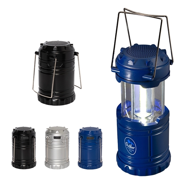 Duo COB Lantern Wireless Speaker - Duo COB Lantern Wireless Speaker - Image 0 of 3