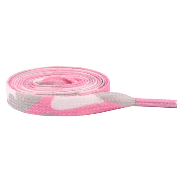 36" Premium Sublimation Tubular Shoelaces