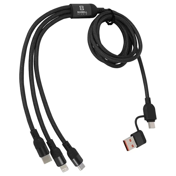 Custom Velocity 4-in-1 60W PD 47- Charging Cable