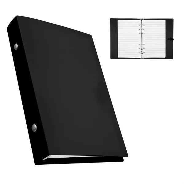 Custom Frosted Recycled Refillable Notebook