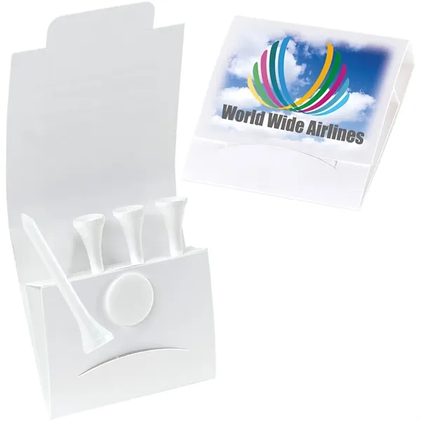 4-1 Golf Tee Packet - Value Pak - 2-1/8" Tees