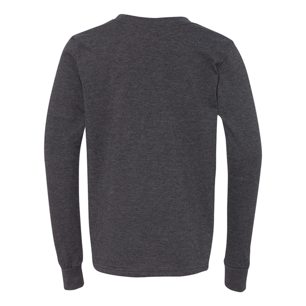 BELLA + CANVAS Youth Jersey Long Sleeve Tee - BELLA + CANVAS Youth Jersey Long Sleeve Tee - Image 24 of 54