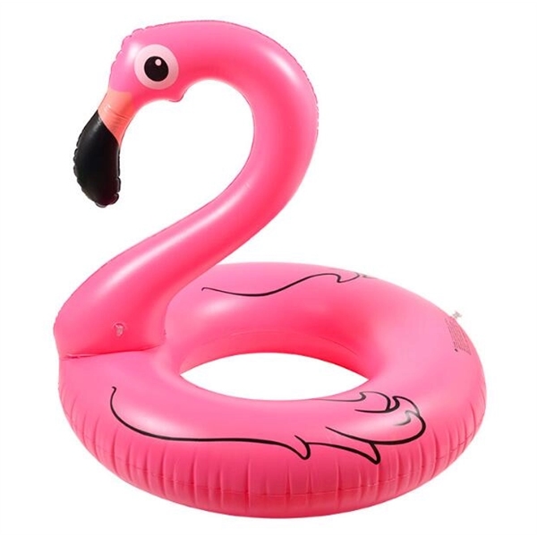 Flamingo Inflatable Raft Tube Pool Float - Flamingo Inflatable Raft Tube Pool Float - Image 0 of 4