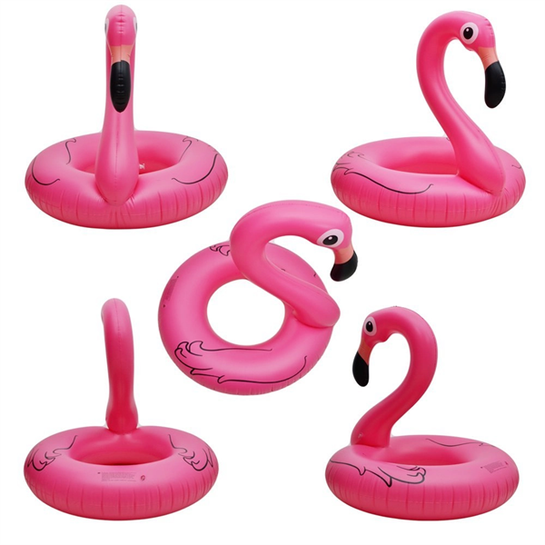 Flamingo Inflatable Raft Tube Pool Float - Flamingo Inflatable Raft Tube Pool Float - Image 3 of 4