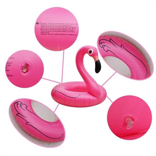 Flamingo Inflatable Raft Tube Pool Float - Flamingo Inflatable Raft Tube Pool Float - Image 4 of 4