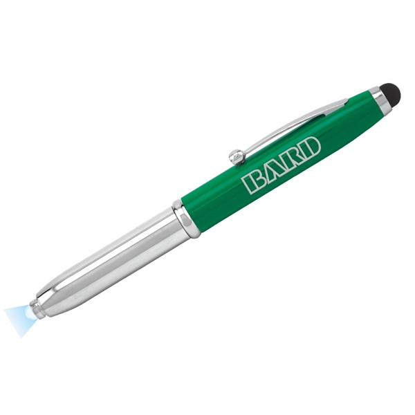 Soft Stylus Pen with Flashlight - Soft Stylus Pen with Flashlight - Image 1 of 2