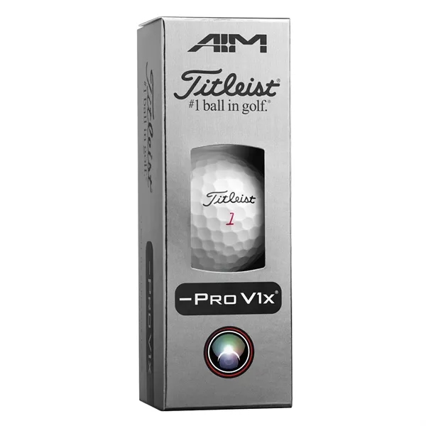 Titleist Pro V1x Left Dash Enhanced Alignment Golf Balls