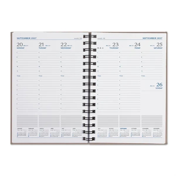 WireO Chia Medio White Weekly Diary