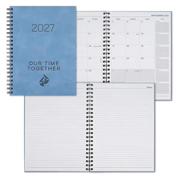 WireO Chia Grande XL White Monthly Diary
