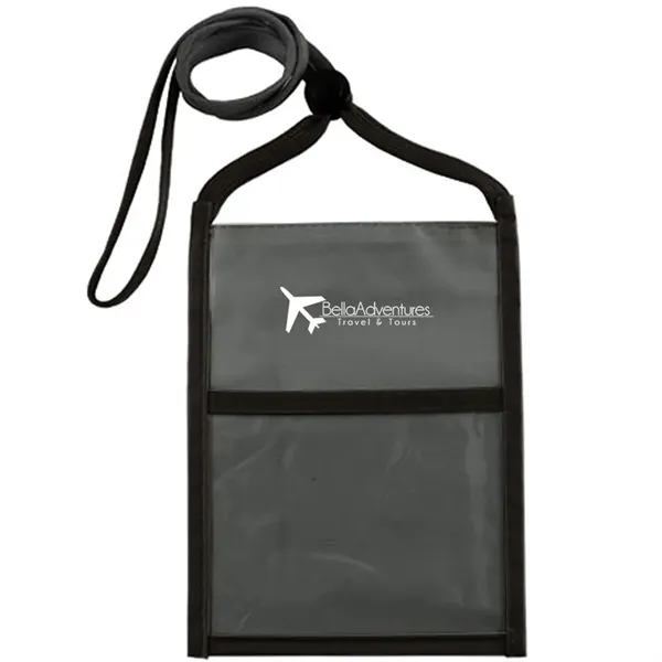 Two Tone Double Window Pouch