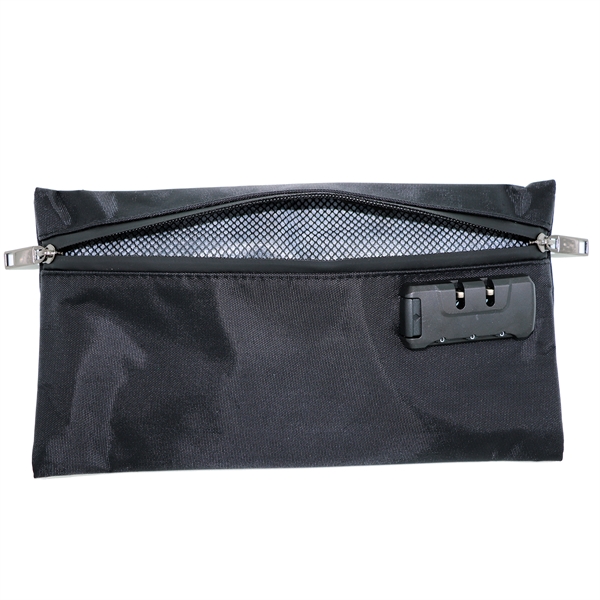 Custom Smell Proof Stash Bag with Combination Lock - Custom Smell Proof Stash Bag with Combination Lock - Image 3 of 7