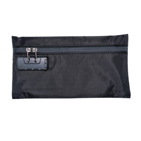 Custom Smell Proof Stash Bag with Combination Lock - Custom Smell Proof Stash Bag with Combination Lock - Image 1 of 7