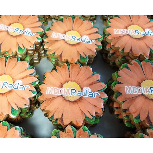 3.5" Flower Logo Sugar Cookie - 3.5" Flower Logo Sugar Cookie - Image 2 of 2
