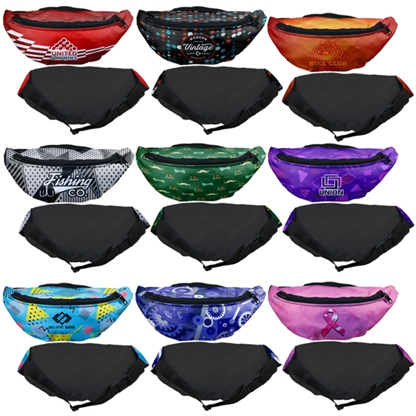 Basic Full Color Fanny Pack - Basic Full Color Fanny Pack - Image 4 of 24