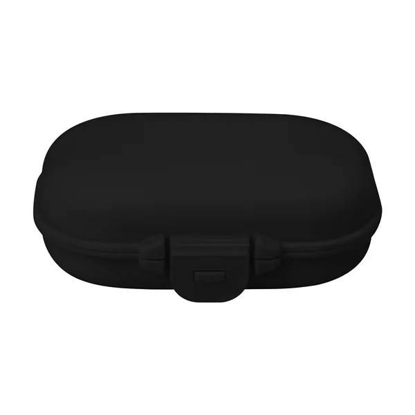 Small Travel Pill Case With 4 Compartments
